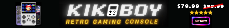 Check Kikboy - Cool Retro Handheld Gaming Console